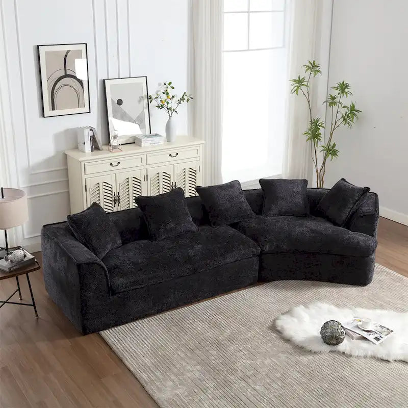 Grand canapé confortable