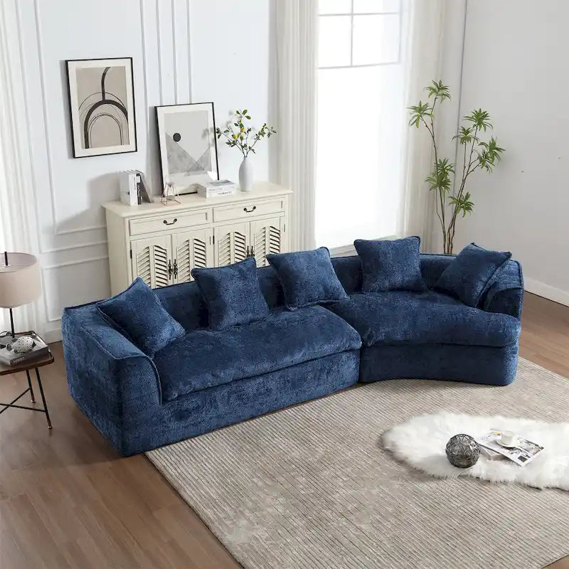 Grand canapé confortable