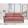 77.95 Canapé de salon rembourré à accoudoirs inclinés, style moderne du milieu du siècle