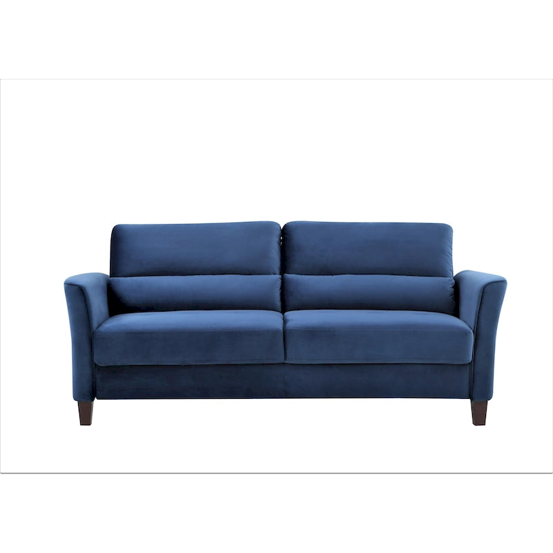 77.95 Canapé de salon rembourré à accoudoirs inclinés, style moderne du milieu du siècle