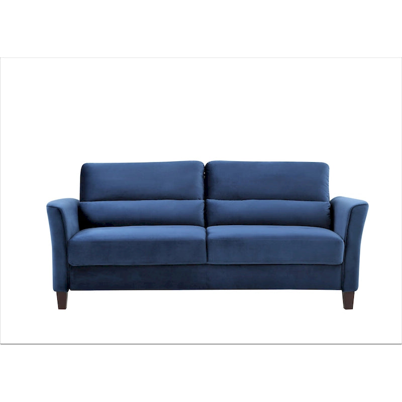 77.95 Canapé de salon rembourré à accoudoirs inclinés, style moderne du milieu du siècle
