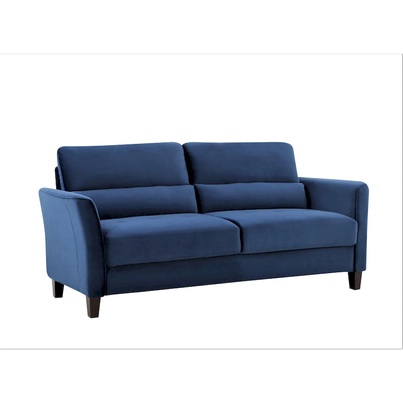 77.95 Canapé de salon rembourré à accoudoirs inclinés, style moderne du milieu du siècle
