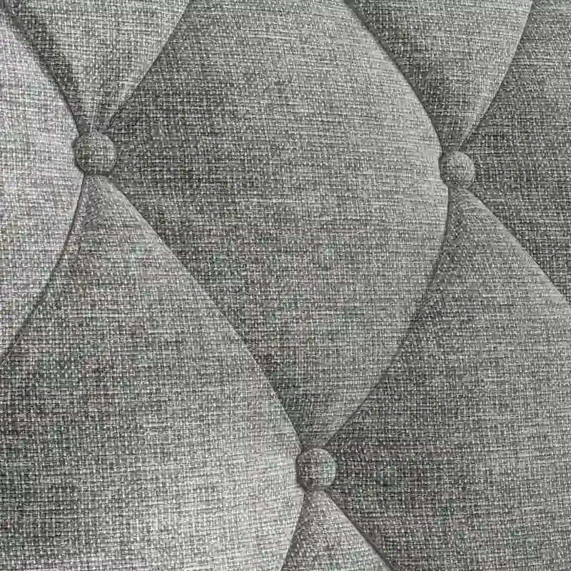 Canapé 3 places en tissu Naro Mid-Century Modern avec dossier capitonné de Christopher Knight Home