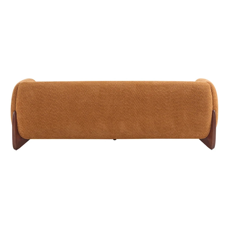 Canapé 3 places en bouclé rembourré Alma par Christopher Knight Home