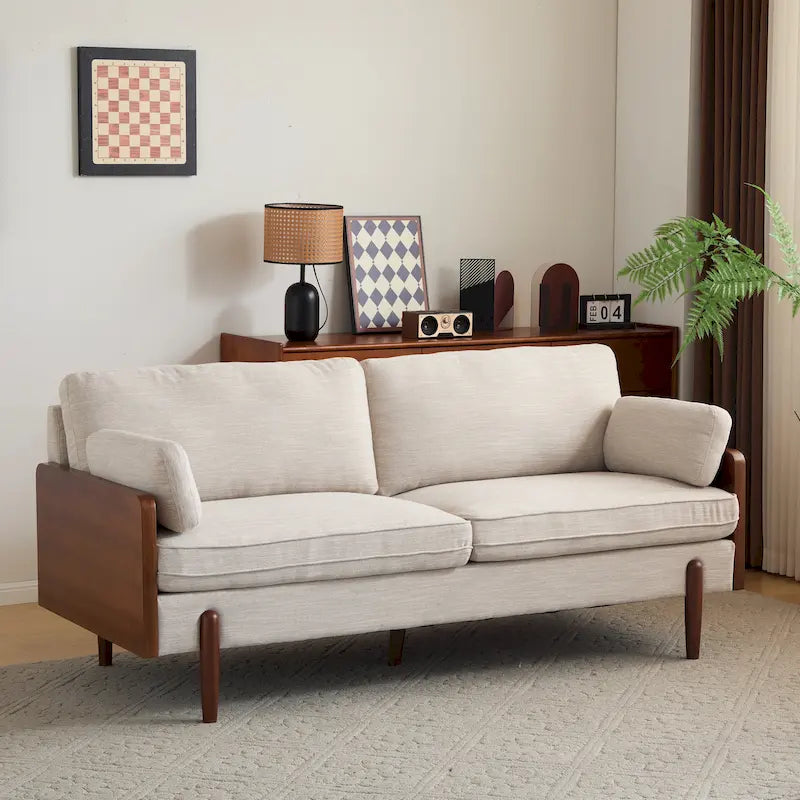 Canapé Jose Mid-Century Modern par Christopher Knight Home
