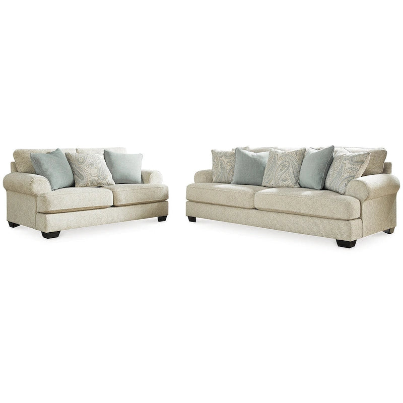 Signature Design by Ashley Monaghan Canapé beige - 98 L x 45 P x 39 H