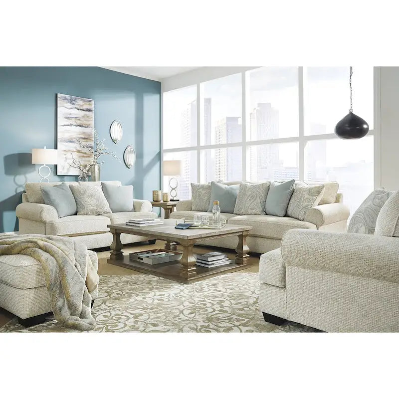 Signature Design by Ashley Monaghan Canapé beige - 98 L x 45 P x 39 H