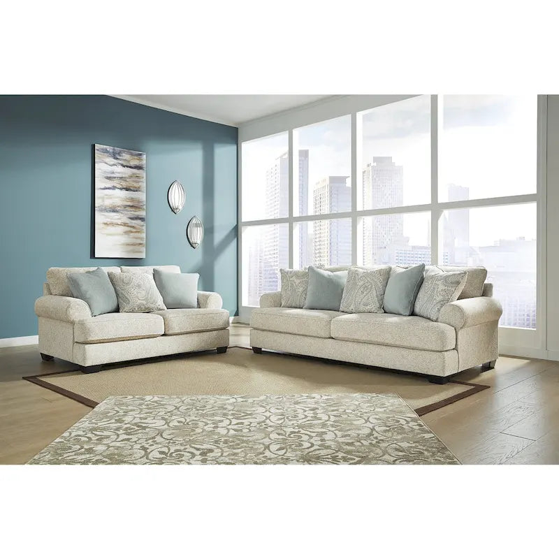 Signature Design by Ashley Monaghan Canapé beige - 98 L x 45 P x 39 H