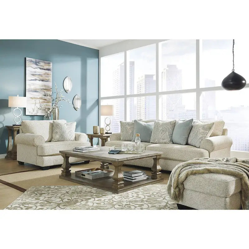 Signature Design by Ashley Monaghan Canapé beige - 98 L x 45 P x 39 H