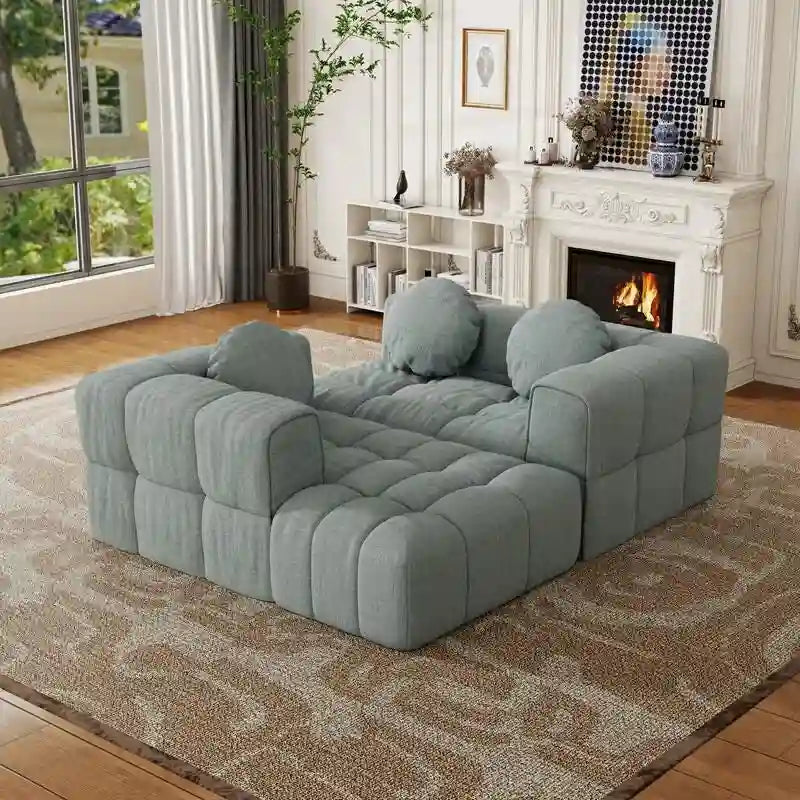 Canapé modulable en L 103, combinaison libre (orientable à gauche et à droite)