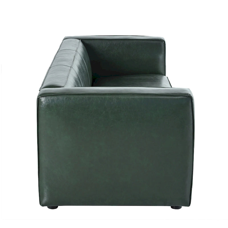 Canapé 3 places de style contemporain 84,25 PU avec pieds en bois de bouleau pour salon