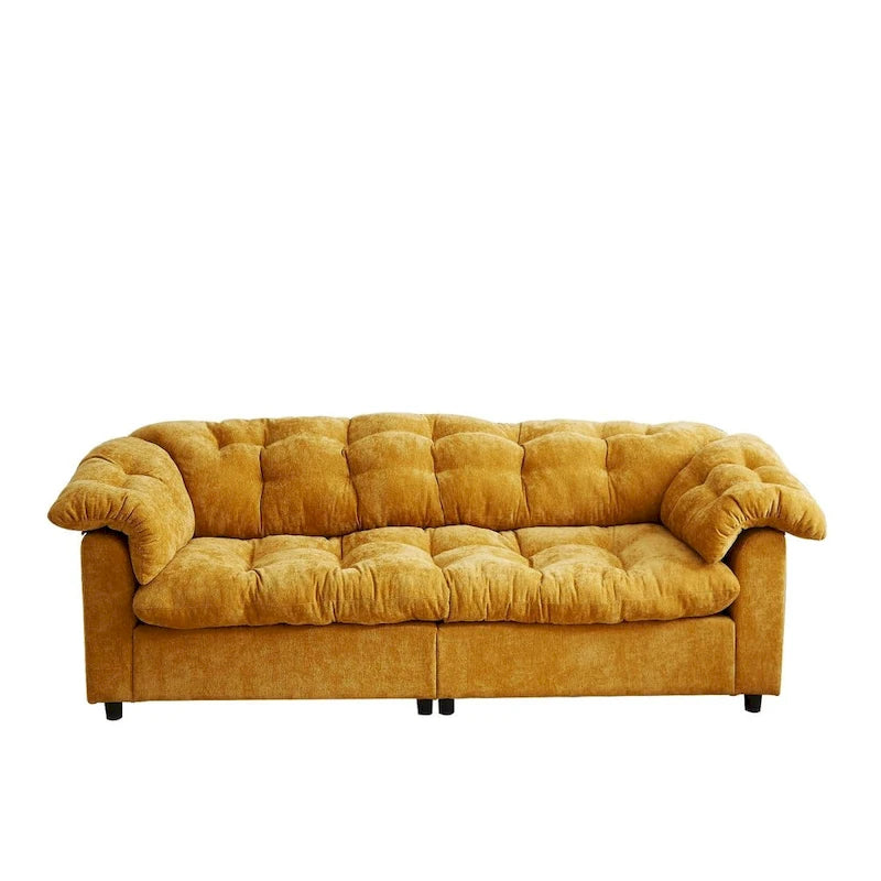 99.2  Canapé profond Chenille Confort, Canapé nuage moelleux tapissé