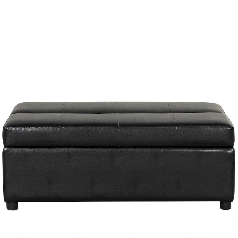 Lit ottoman pliant Roomfitters de taille double avec matelas, lit d'appoint convertible compact pour salon