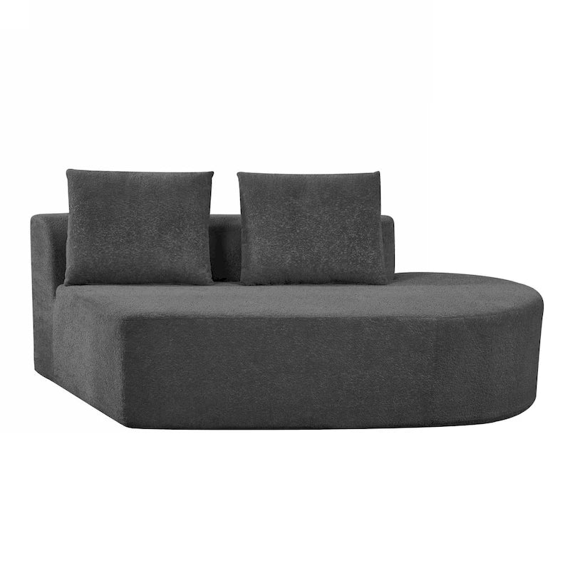Christopher Knight Home - Ensemble de canapés incurvés en mousse Olivia - 116L