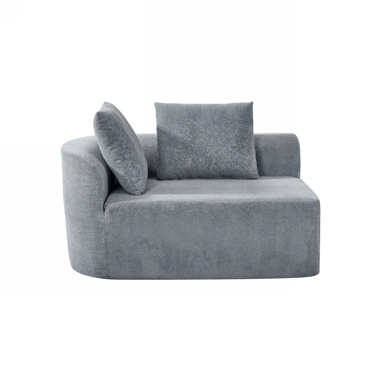Christopher Knight Home - Ensemble de canapés incurvés en mousse Olivia - 116L