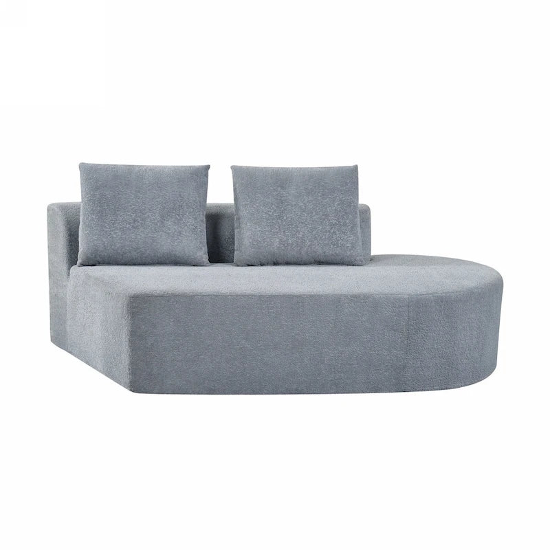 Christopher Knight Home - Ensemble de canapés incurvés en mousse Olivia - 116L