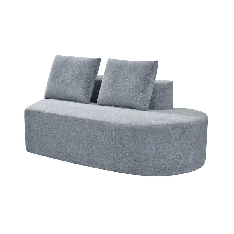 Christopher Knight Home - Ensemble de canapés incurvés en mousse Olivia - 116L