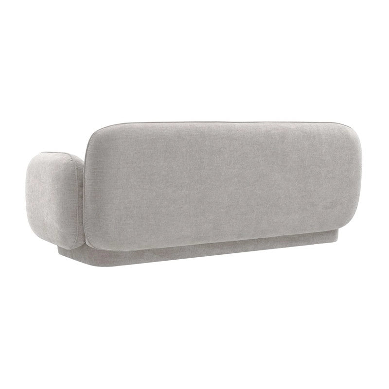 Canapé en velours texturé Kandor - 84,7L x 34,3P x 32,1H