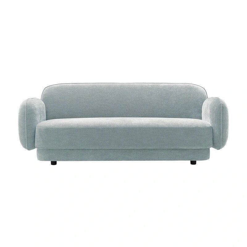 Canapé en velours texturé Kandor - 84,7L x 34,3P x 32,1H