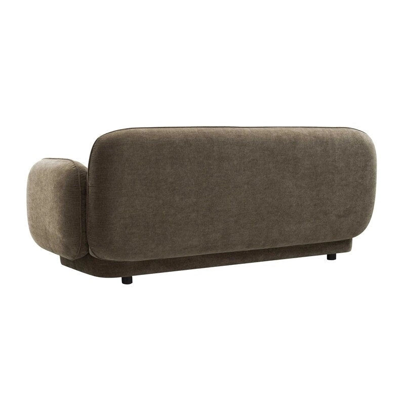 Canapé en velours texturé Kandor - 84,7L x 34,3P x 32,1H