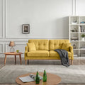 Canapé 3 places Living Space en tissu imperméable avec port de chargement USB
