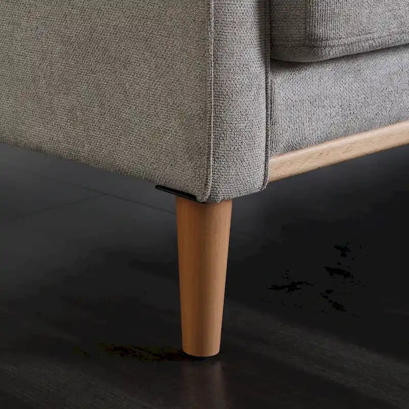 Canapé 3 places Living Space en tissu imperméable avec port de chargement USB