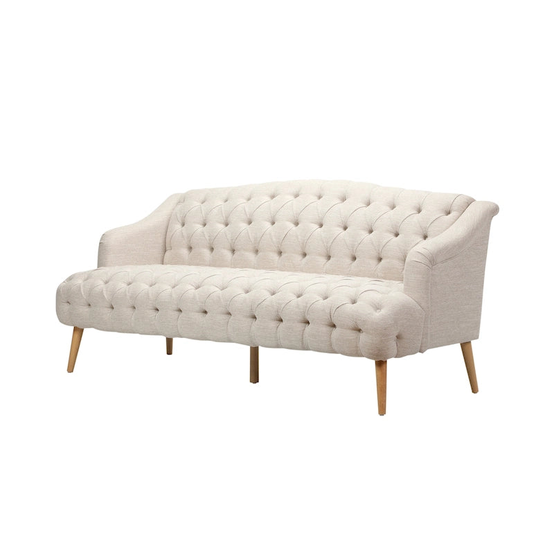 Canapé en tissu touffeté à 3 places Adelia Modern de Christopher Knight Home