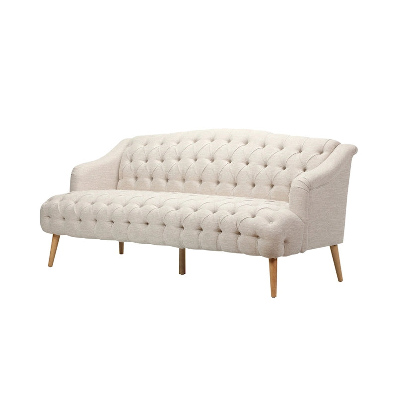 Canapé en tissu touffeté à 3 places Adelia Modern de Christopher Knight Home