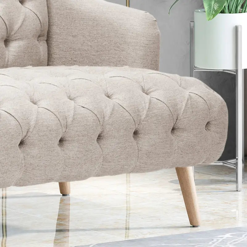 Canapé en tissu touffeté à 3 places Adelia Modern de Christopher Knight Home