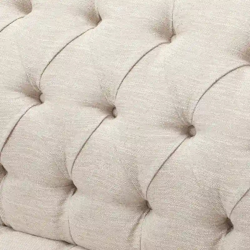 Canapé en tissu touffeté à 3 places Adelia Modern de Christopher Knight Home