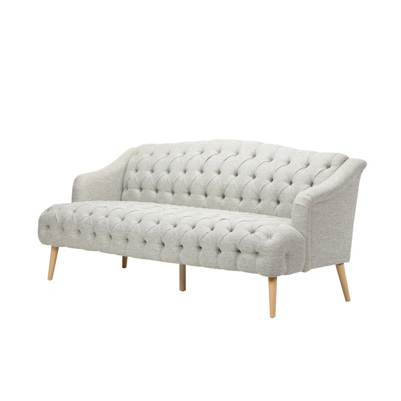 Canapé en tissu touffeté à 3 places Adelia Modern de Christopher Knight Home