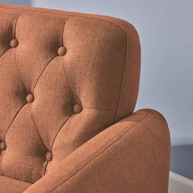 Canapé compact moderne du milieu du siècle Bernice par Christopher Knight Home