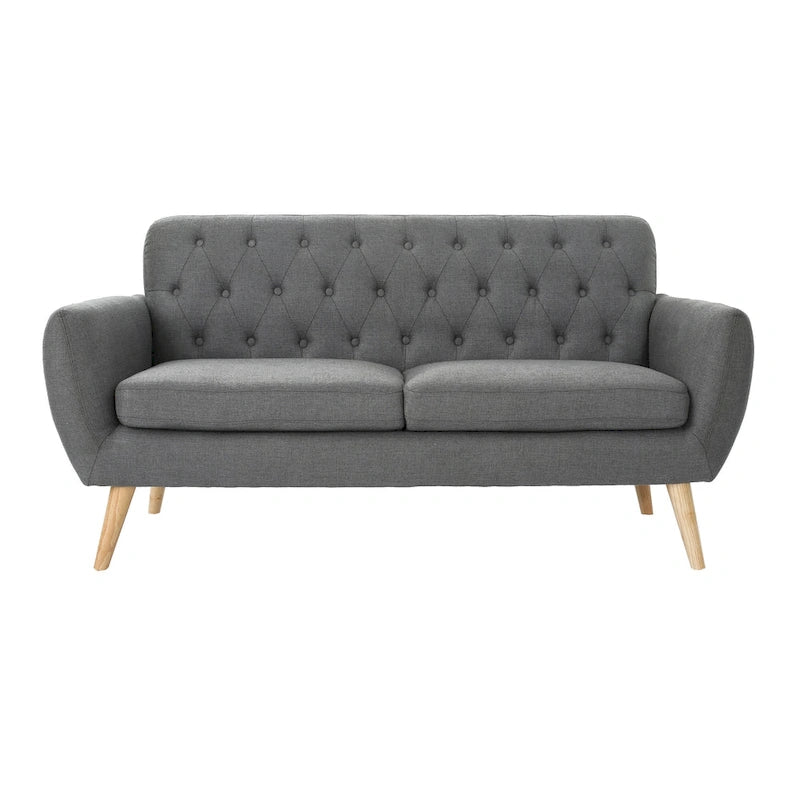 Canapé compact moderne du milieu du siècle Bernice par Christopher Knight Home