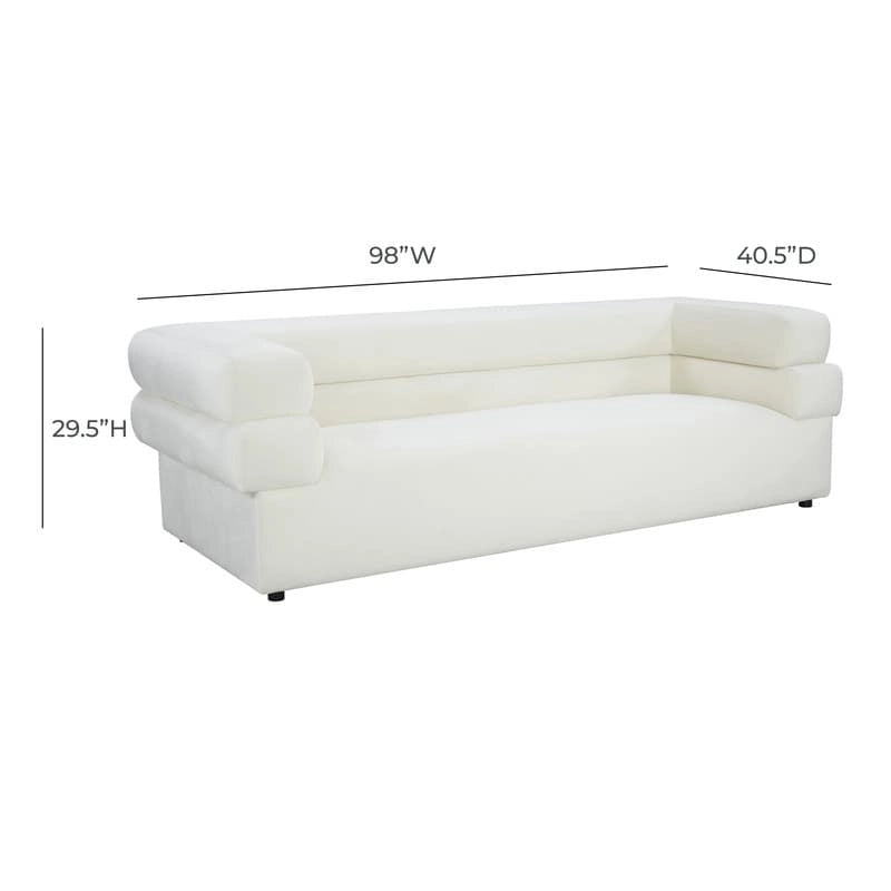 Canapé rembourré Elsa par Inspire Me Home Decor