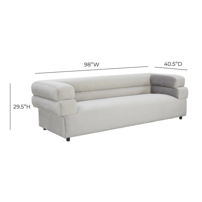 Canapé rembourré Elsa par Inspire Me Home Decor