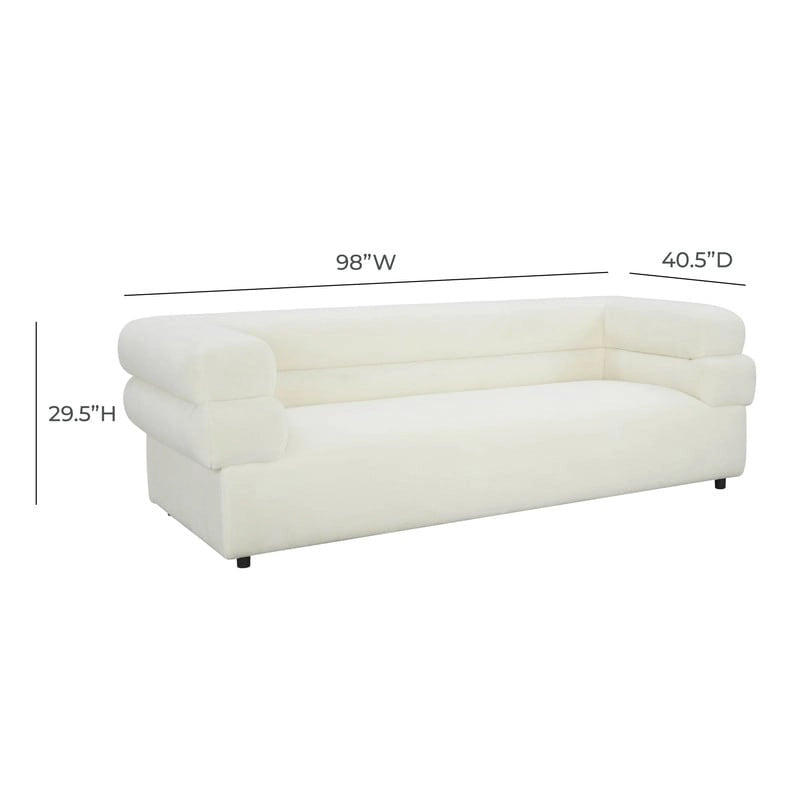 Canapé rembourré Elsa par Inspire Me Home Decor