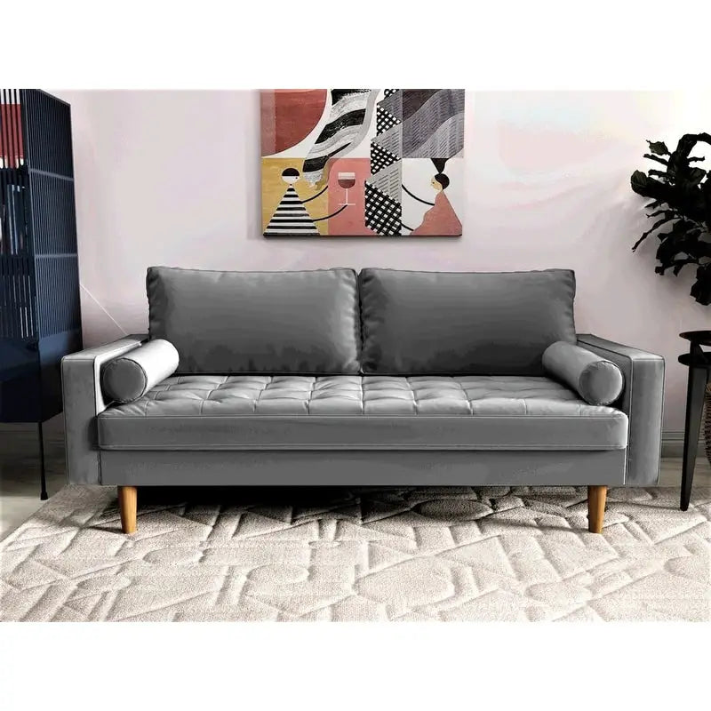 Canapé Mac Velvet de style Mid-century
