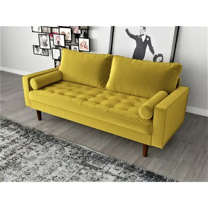 Canapé Mac Velvet de style Mid-century