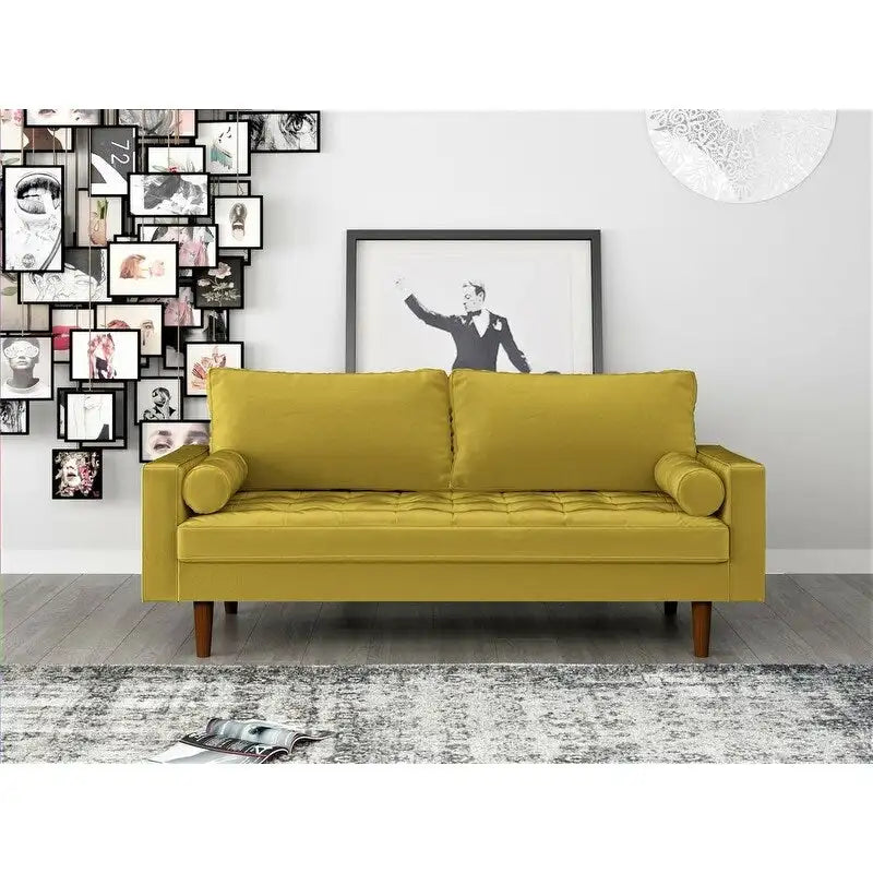 Canapé Mac Velvet de style Mid-century