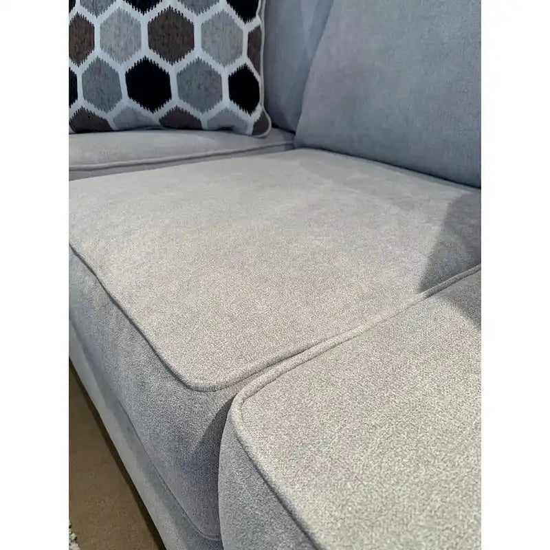Canapé en tissu avec coussins de dossier Roundhill Furniture Camero