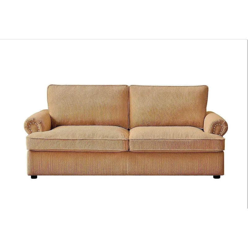 Canapé-lit US Pride Furniture Viviana 76 po à dossier rembourré en polyester