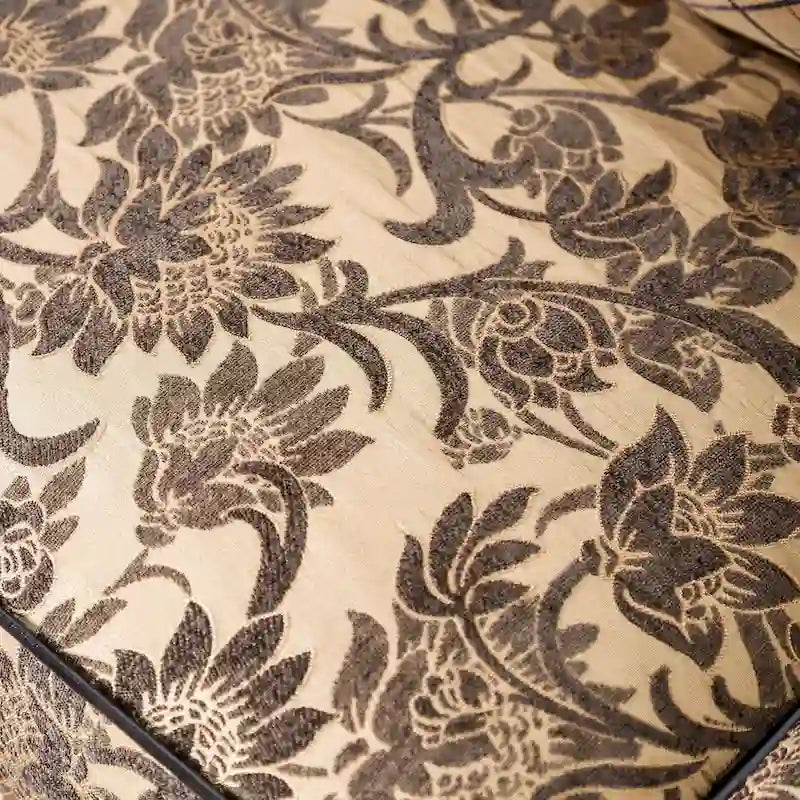 Canapé Rend traditionnel en similicuir avec accoudoirs roulés et capitonnage par Furniture of America