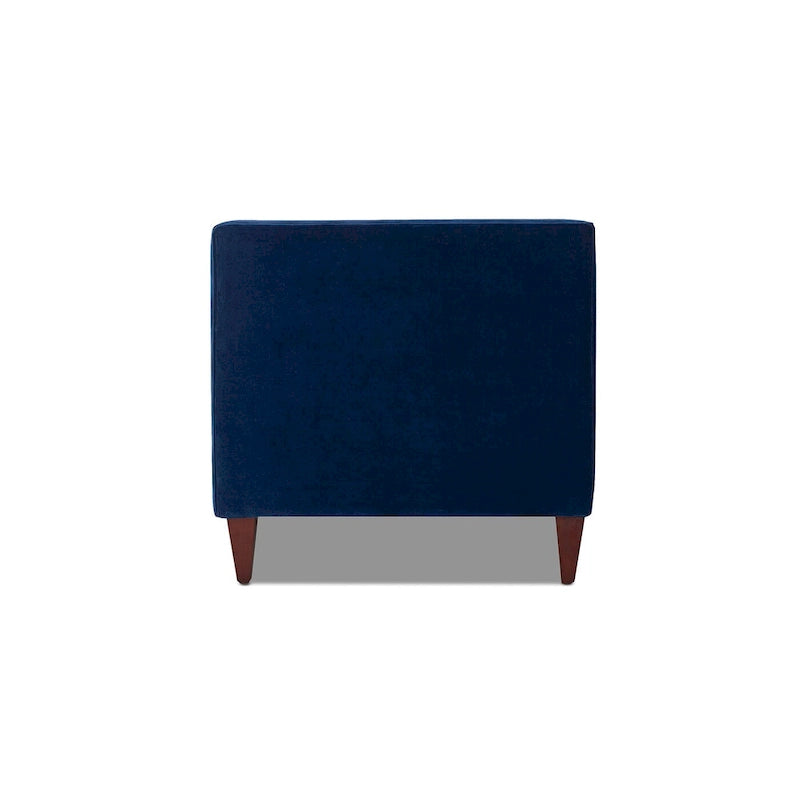 Canapé de style tuxedo Jack 84 Mid-Century Modern avec traversins
