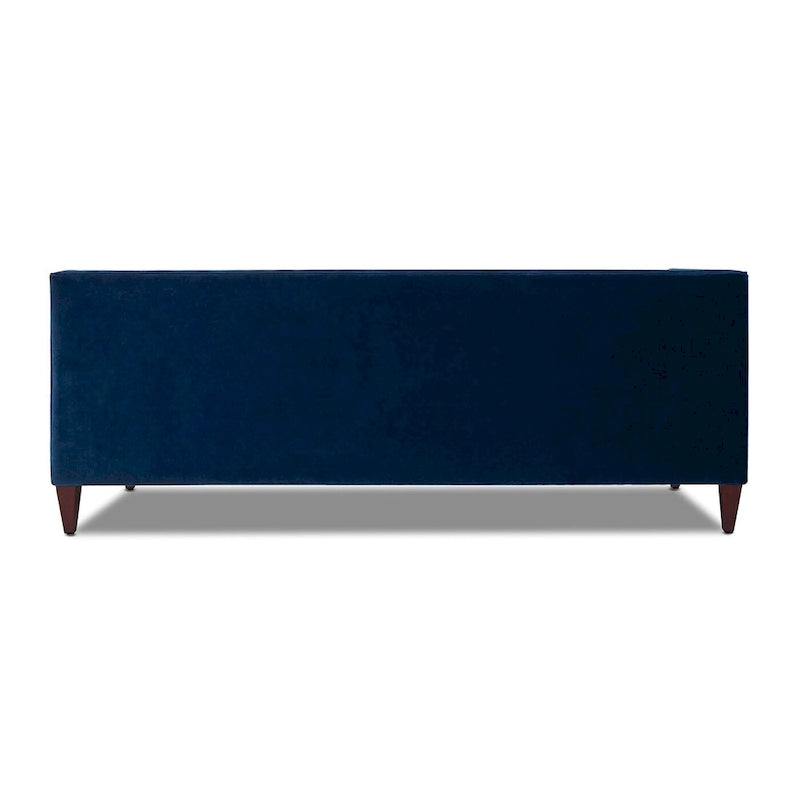 Canapé de style tuxedo Jack 84 Mid-Century Modern avec traversins