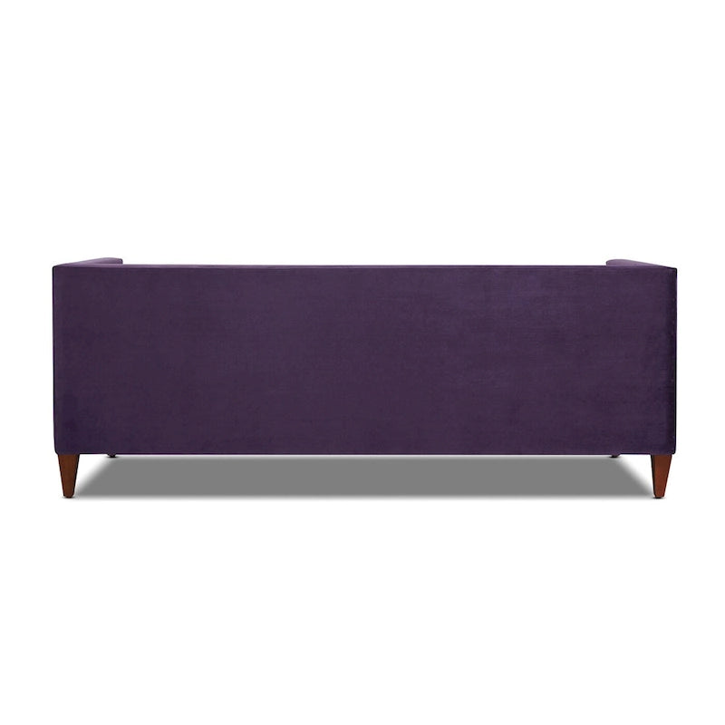 Canapé de style tuxedo Jack 84 Mid-Century Modern avec traversins