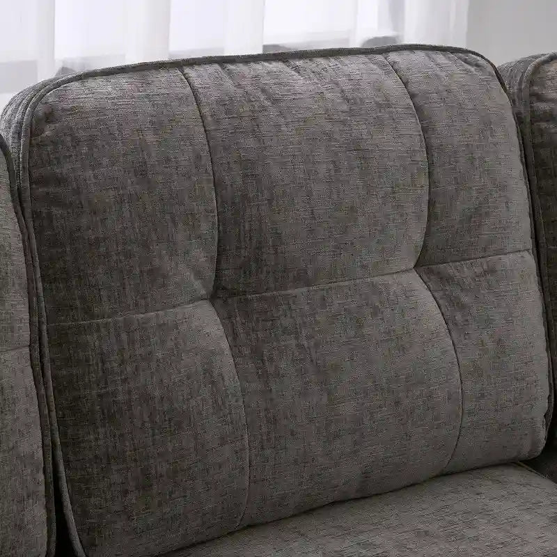 Canapé modulaire d'intérieur trois places simple et élégant