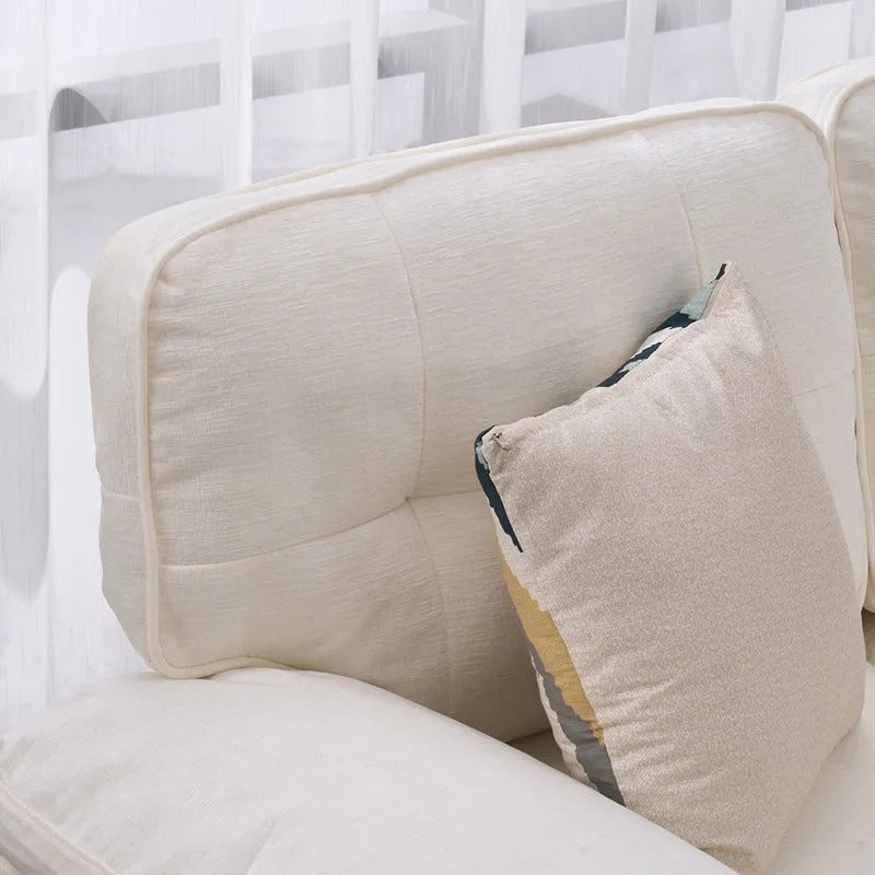 Canapé modulaire d'intérieur trois places simple et élégant