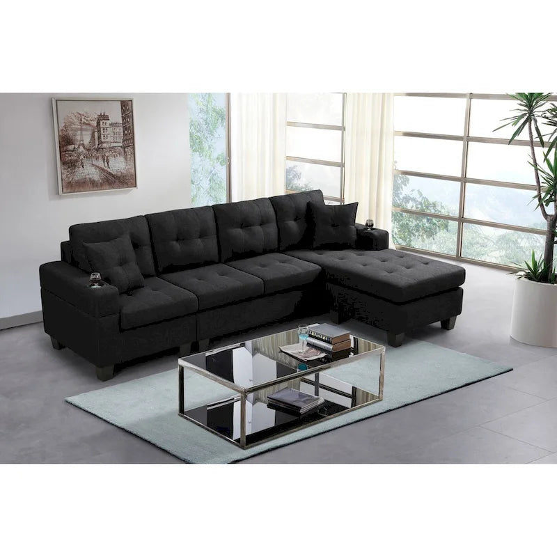 Canapé confortable et relaxant, gauche et droite interchangeables