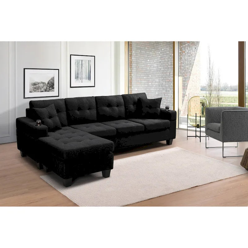 Canapé confortable et relaxant, gauche et droite interchangeables