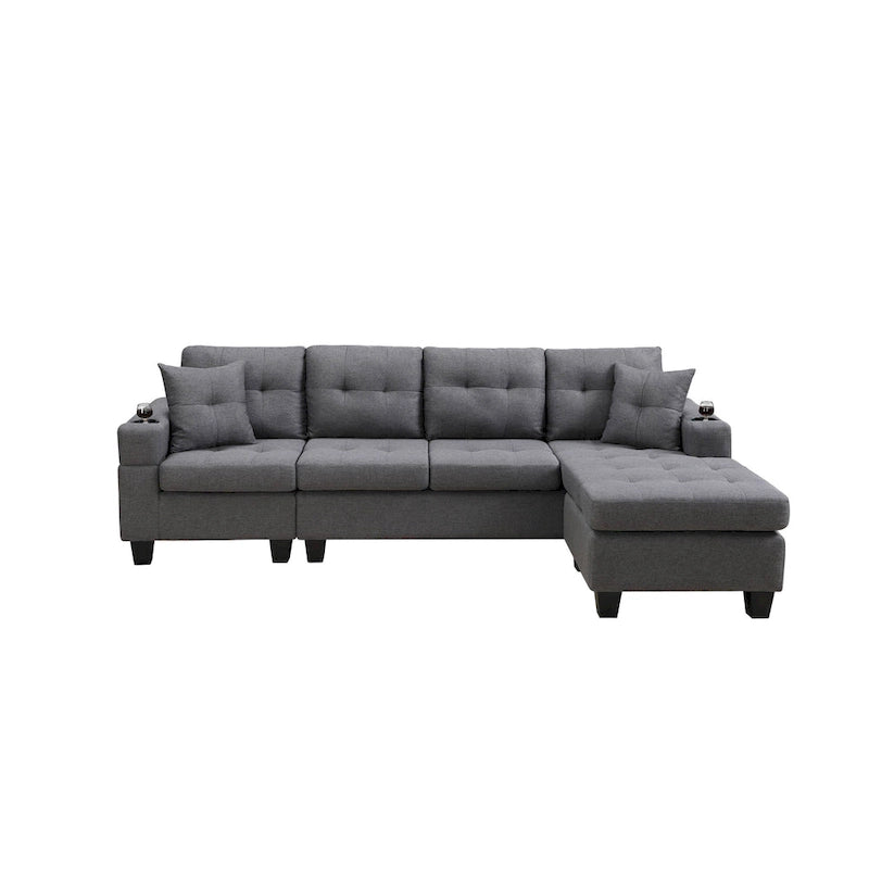 Canapé confortable et relaxant, gauche et droite interchangeables